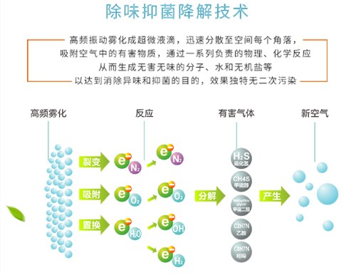 智能除味機可除臭除異味