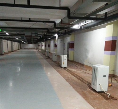 地下車庫環氧地坪除濕機