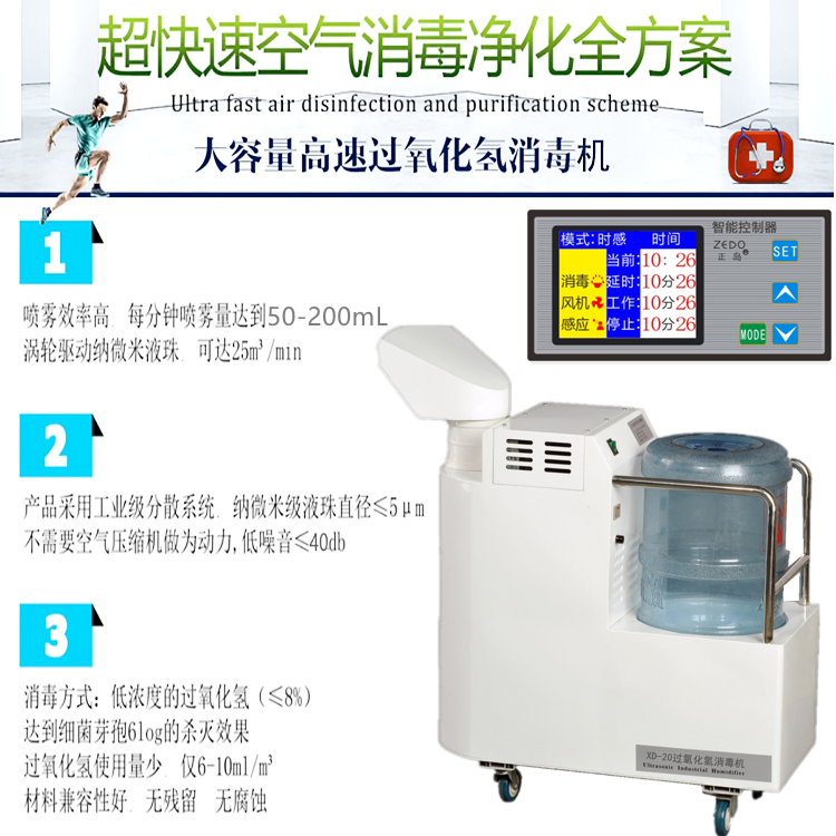公共交通噴霧消毒機
